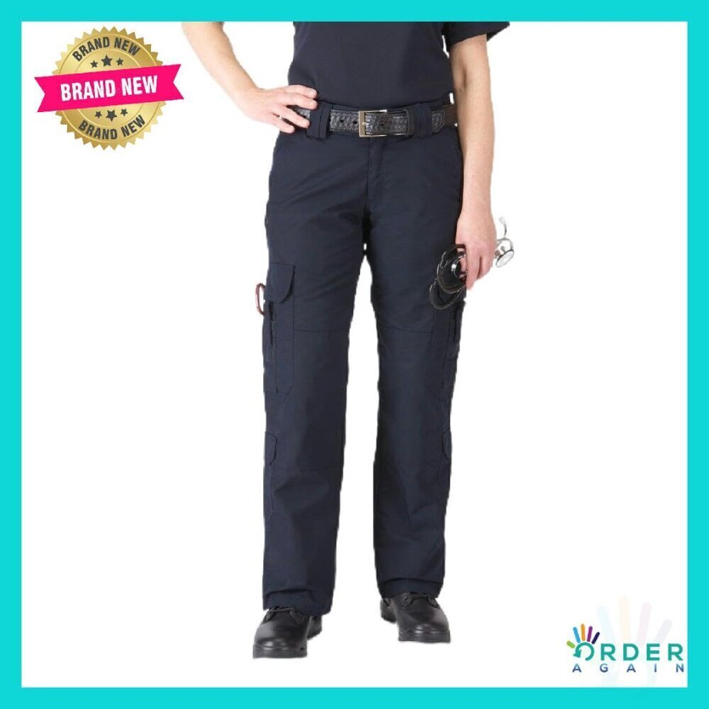 Tactical EMS Pants Regular Fit 19 Pockets Utility Workwear Durable Ripstop
